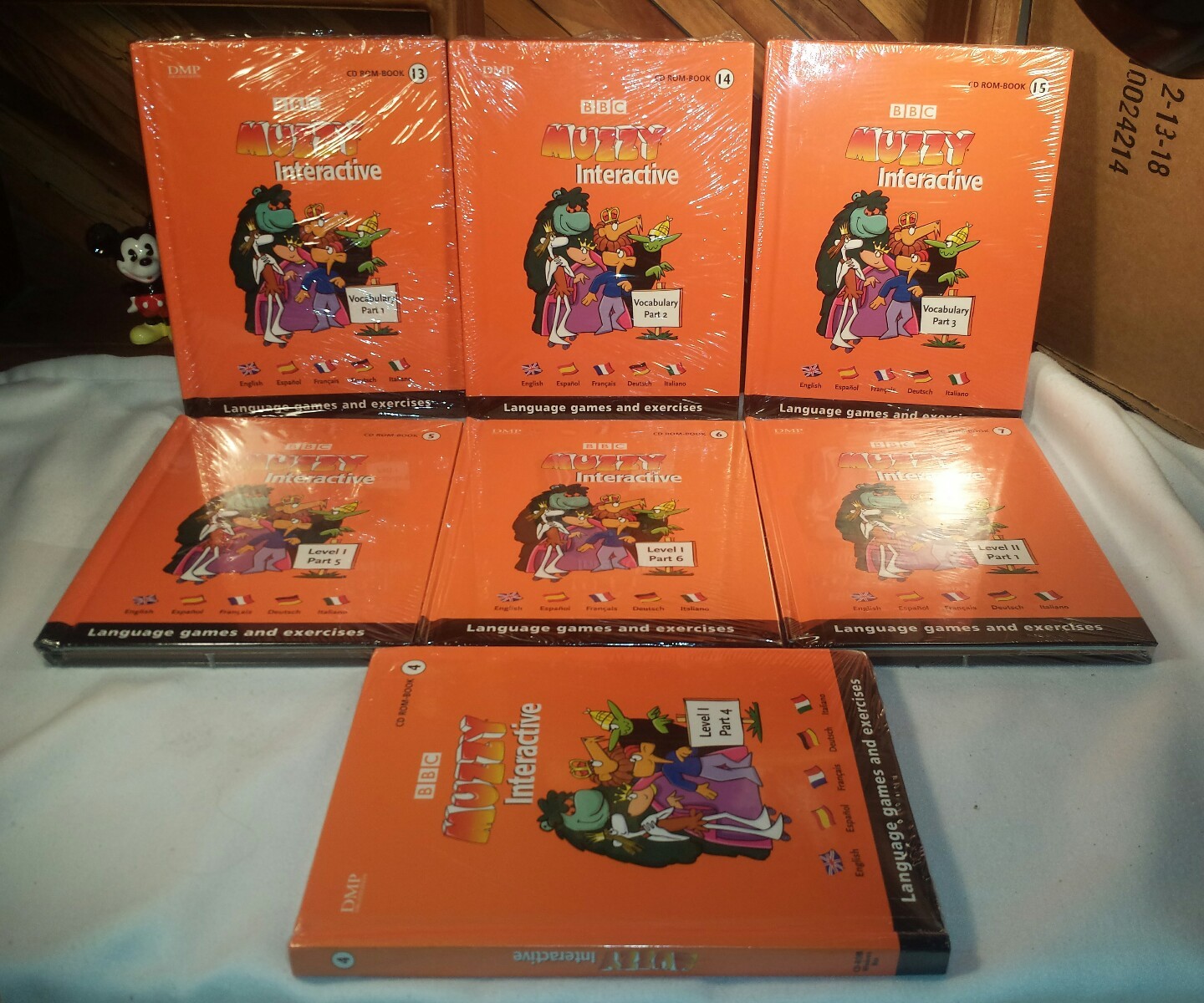 BBC Muzzy Interactive CD Rom Book Language Games and Exercises – You Pick Yours