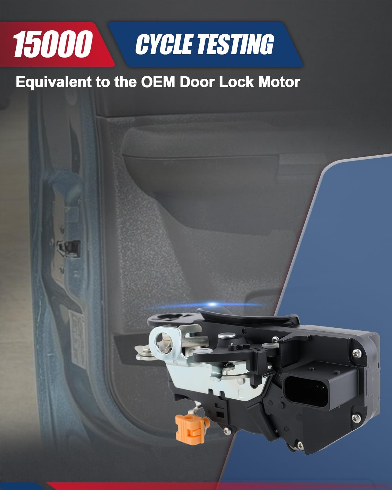 Front Driver Left Side Door Lock Actuator Compatible with Chevy Silverado…