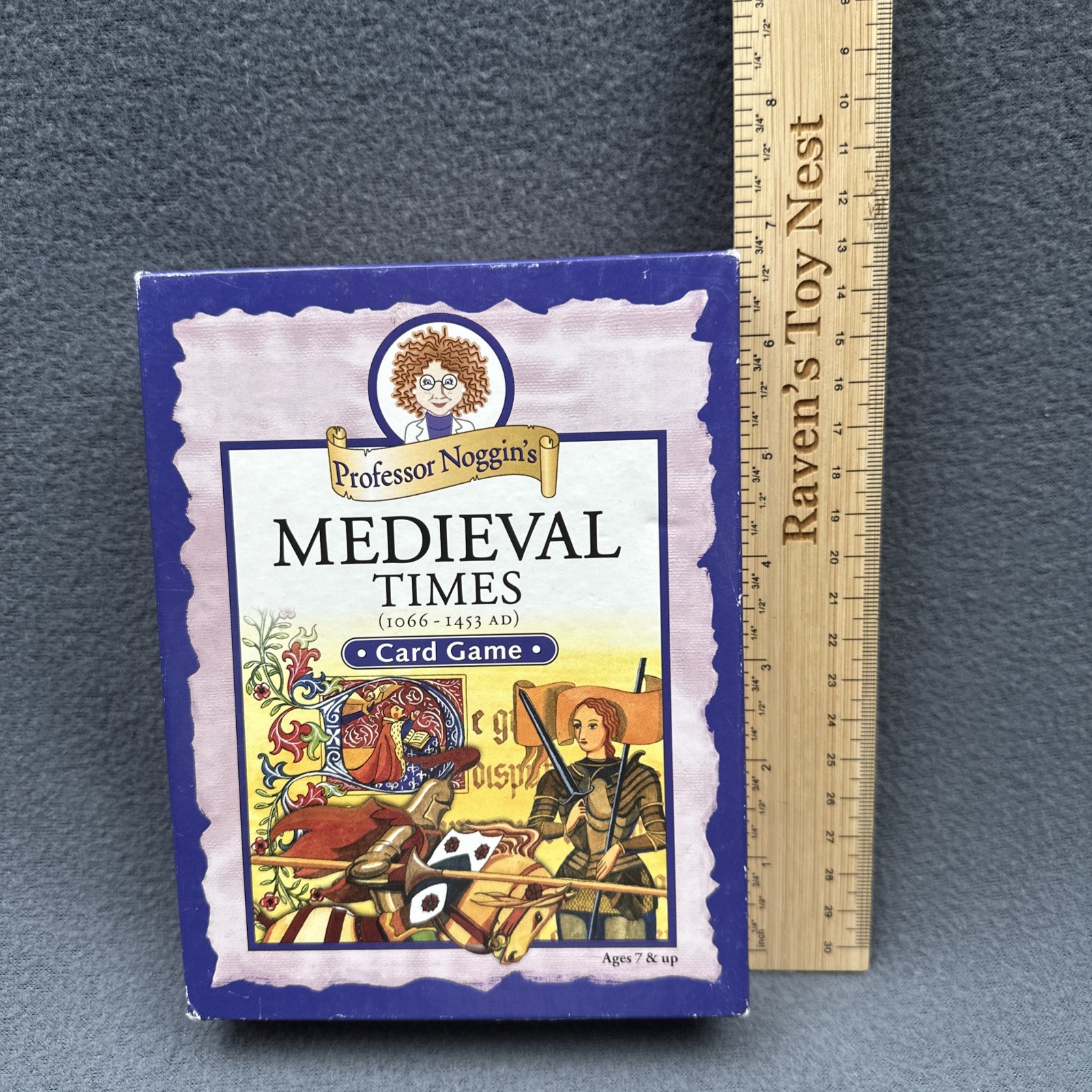 Professor Noggin’s Medieval Times 1066-1453 AD Card Game **NO INSTRUCTIONS**
