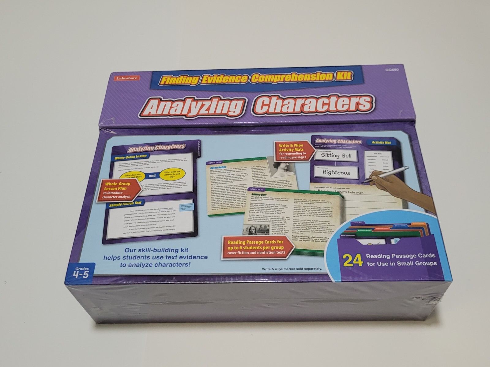Lakeshore Finding Evidence Comprehension Kit “Analyzing Characters” Grades 4-5