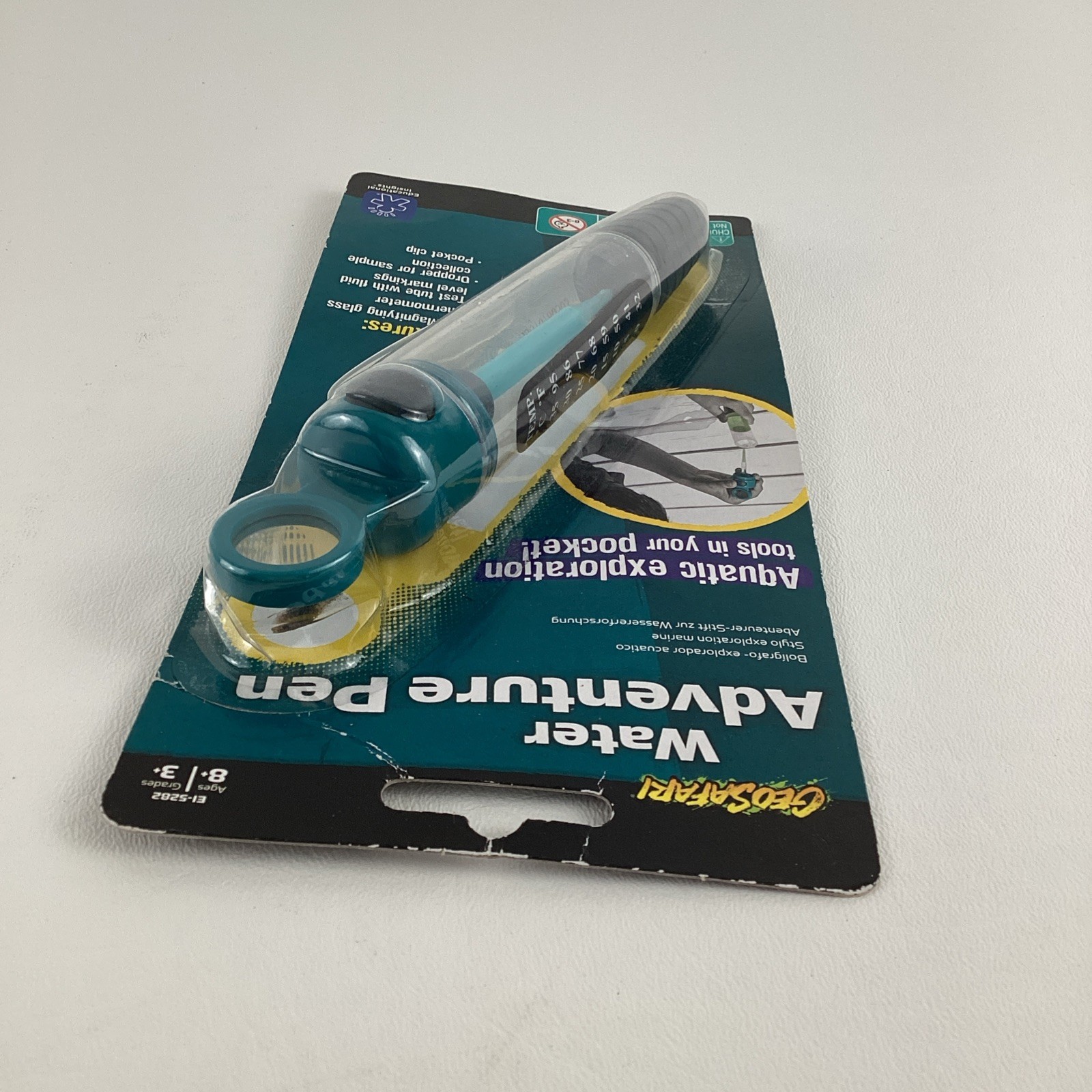 Geo Safari Water Adventure Pen Aquatic Exploration Pocket Tool Educational New