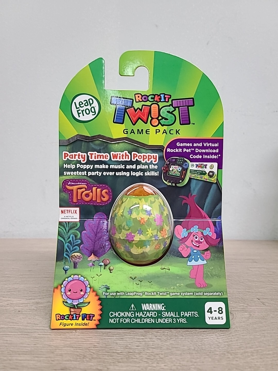 LeapFrog RockIt Twist Game Pack Bundle 4 different games Trolls Penelope NEW