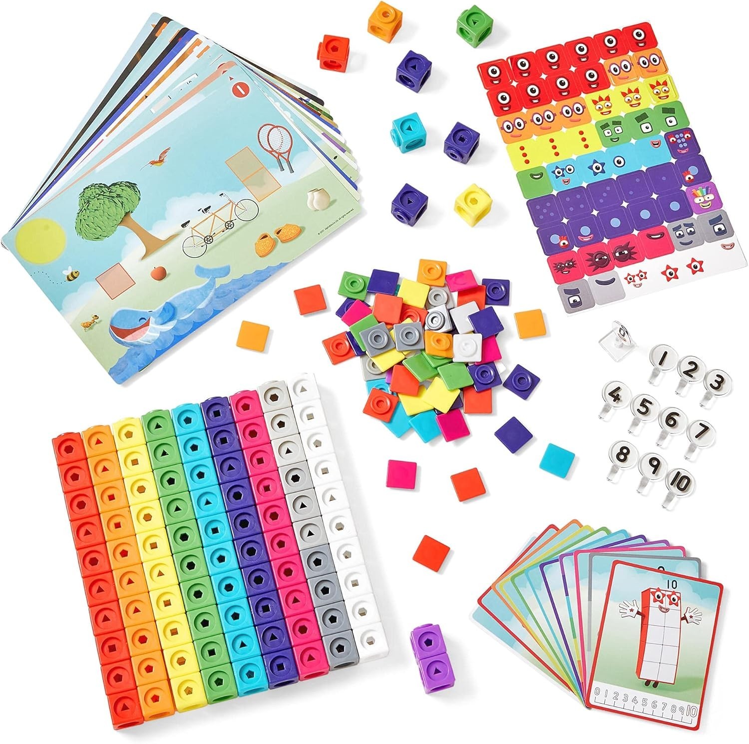Official BBC Numberblocks Activity Set – 30 Engaging Math Games for Kids Age 3-5