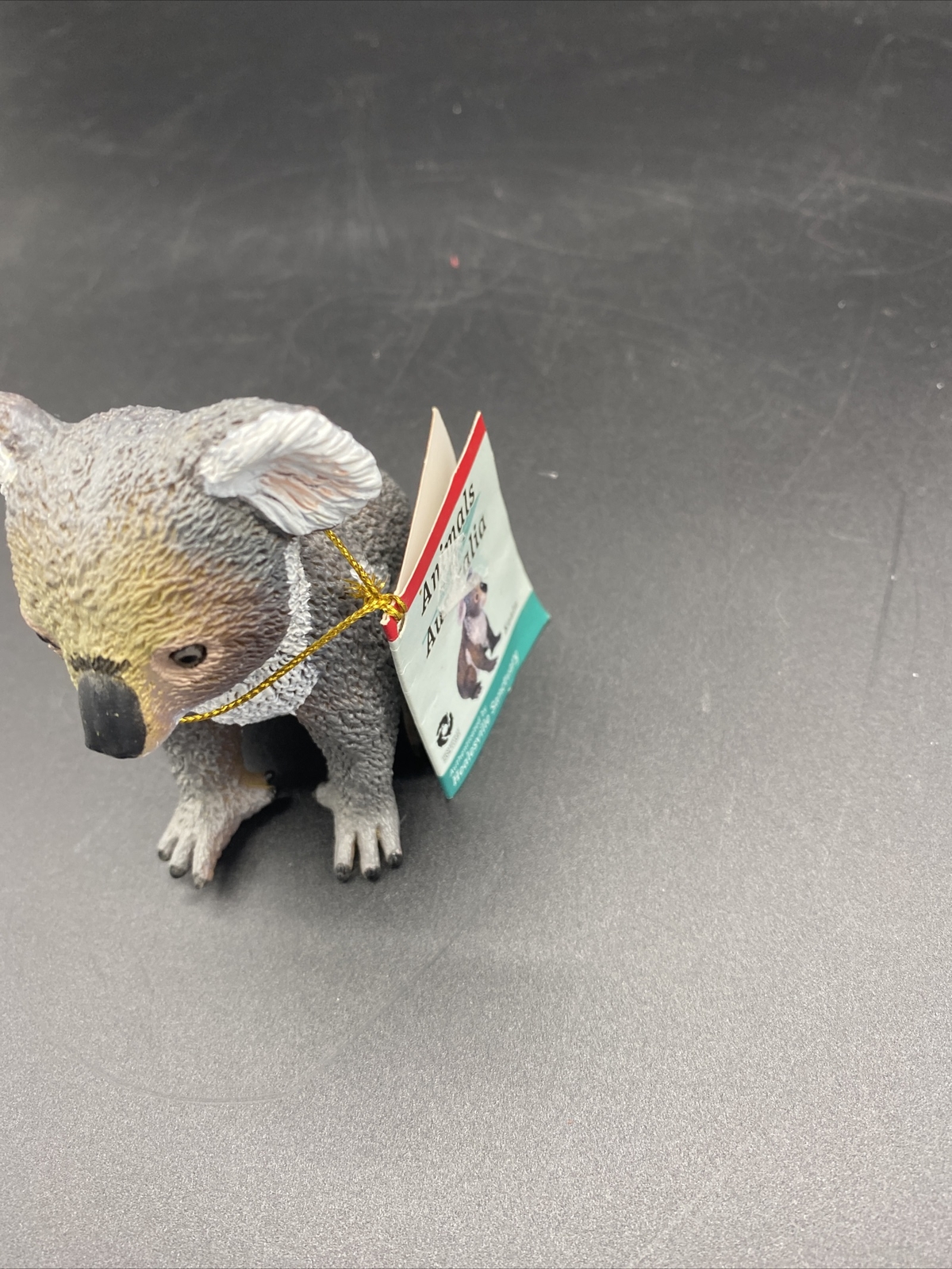 Koala Bear Science and Nature Australia Vinyl Toy Figure With Tag Gray