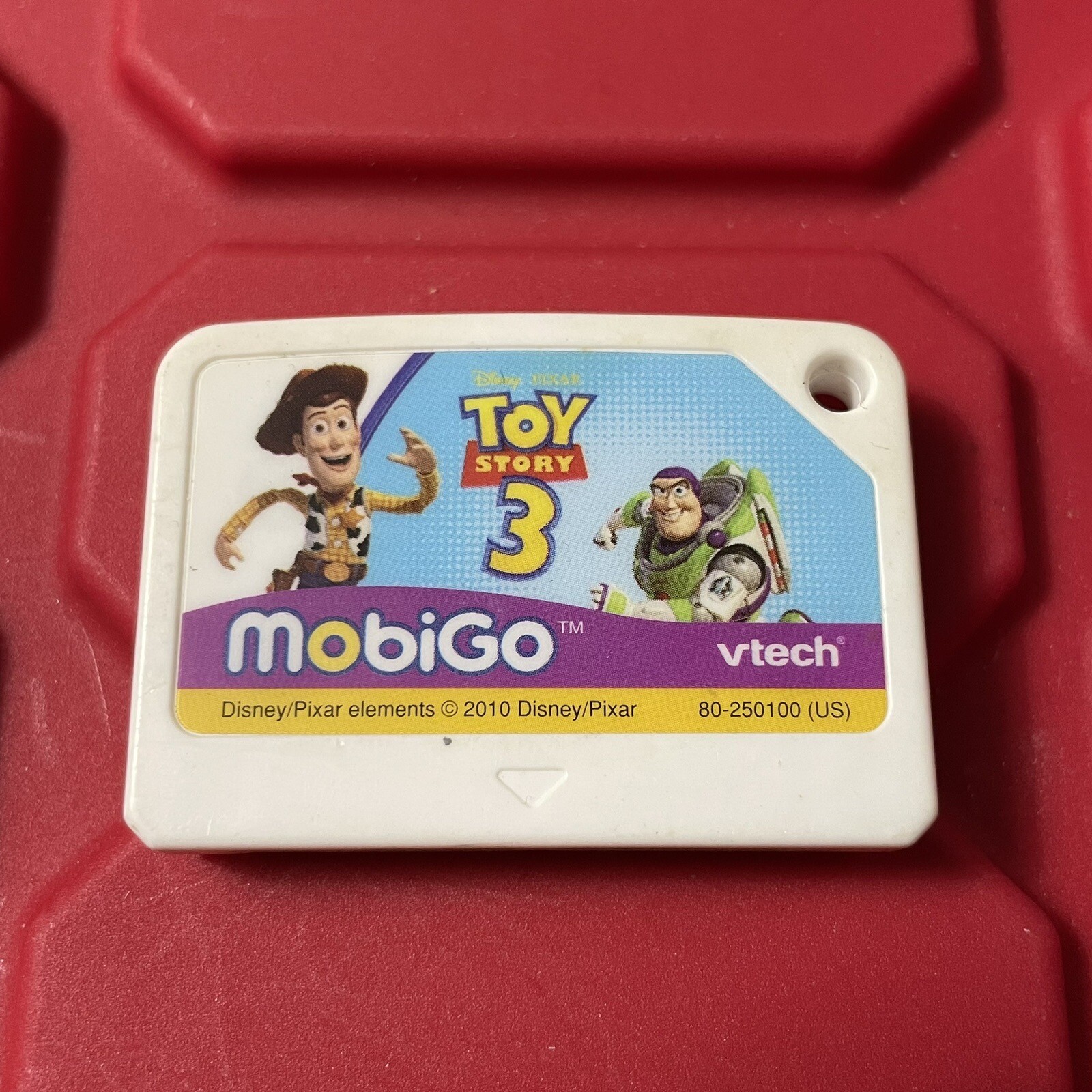 Vtech MobiGo Disney Pixar Toy Story 3 Cartridge Game Pre Owned 2010