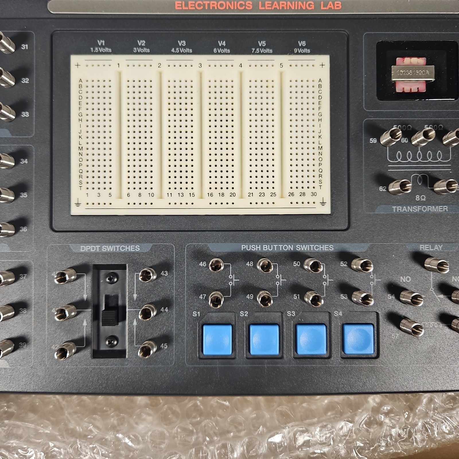 Radio Shack Technology Plus Electronics Learning Lab 28-027 Board Only