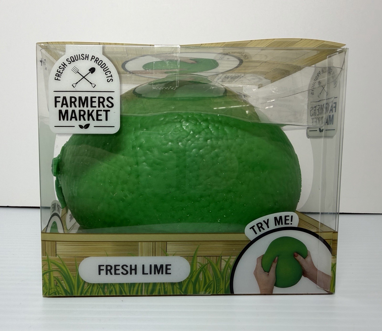 Sunny Days Jumbo Squeezy Fresh Lime Green Squishy Toy Stress Relief Sensory Fun