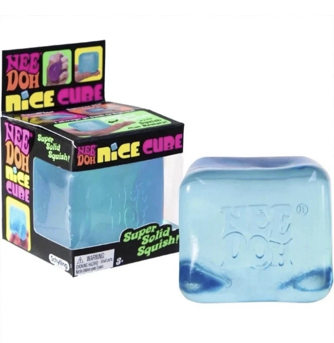 Needoh Nice Cube 2 Pack Purple And Blue New In Package