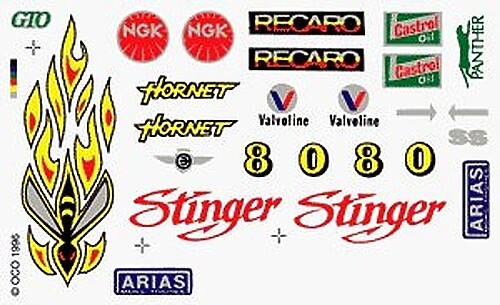 Pine-Car Pinewood Derby Stinger Decal – Pinewood Derby Decal and Finishing