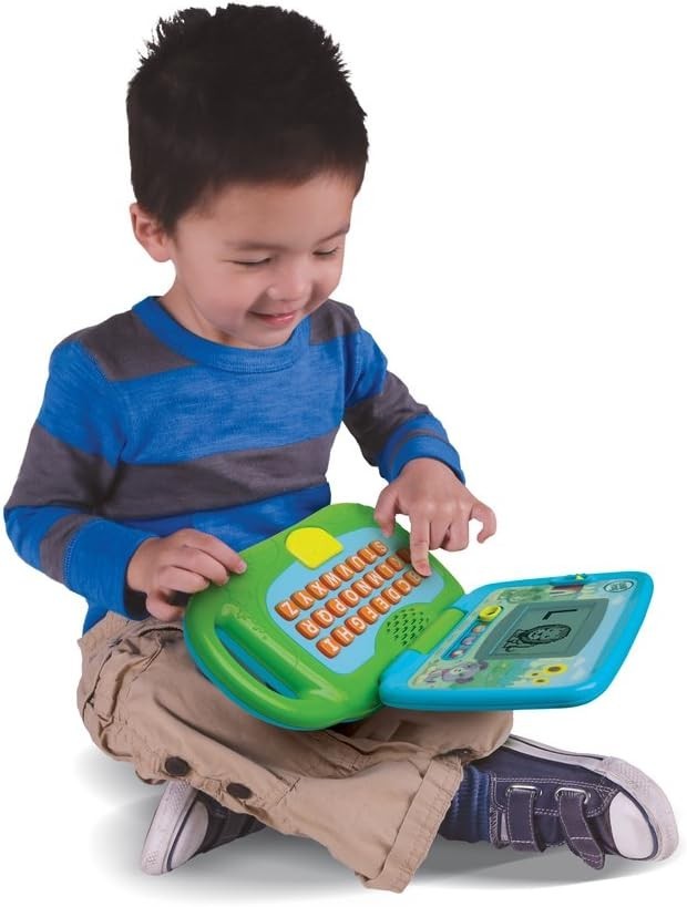 LeapFrog My Own Leaptop in Green – 4 Learning Modes for Early Vocabulary
