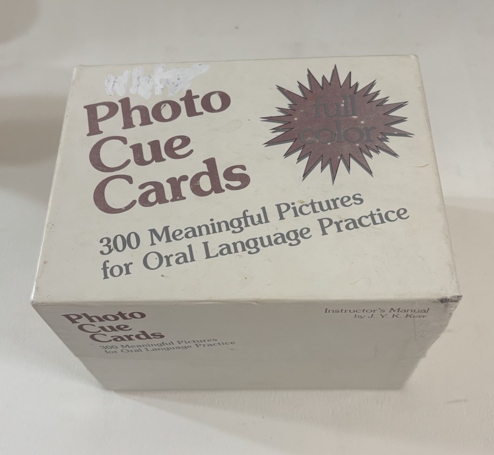 Photo Cue Cards 300 Meaningful Pictures for Oral Language Practice