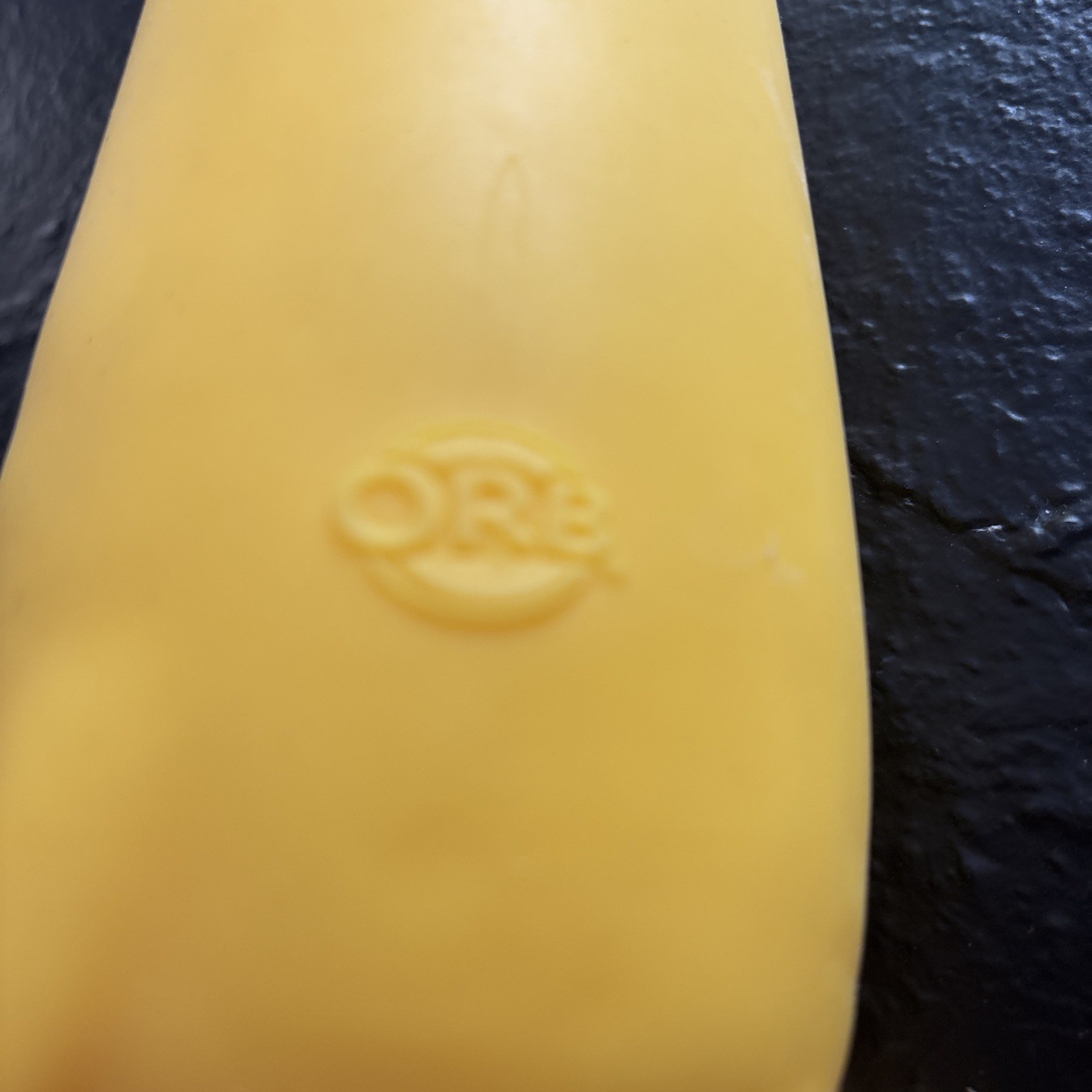 Orb Curioisities Yellow Squishy Squeezy Jumbo Dog
