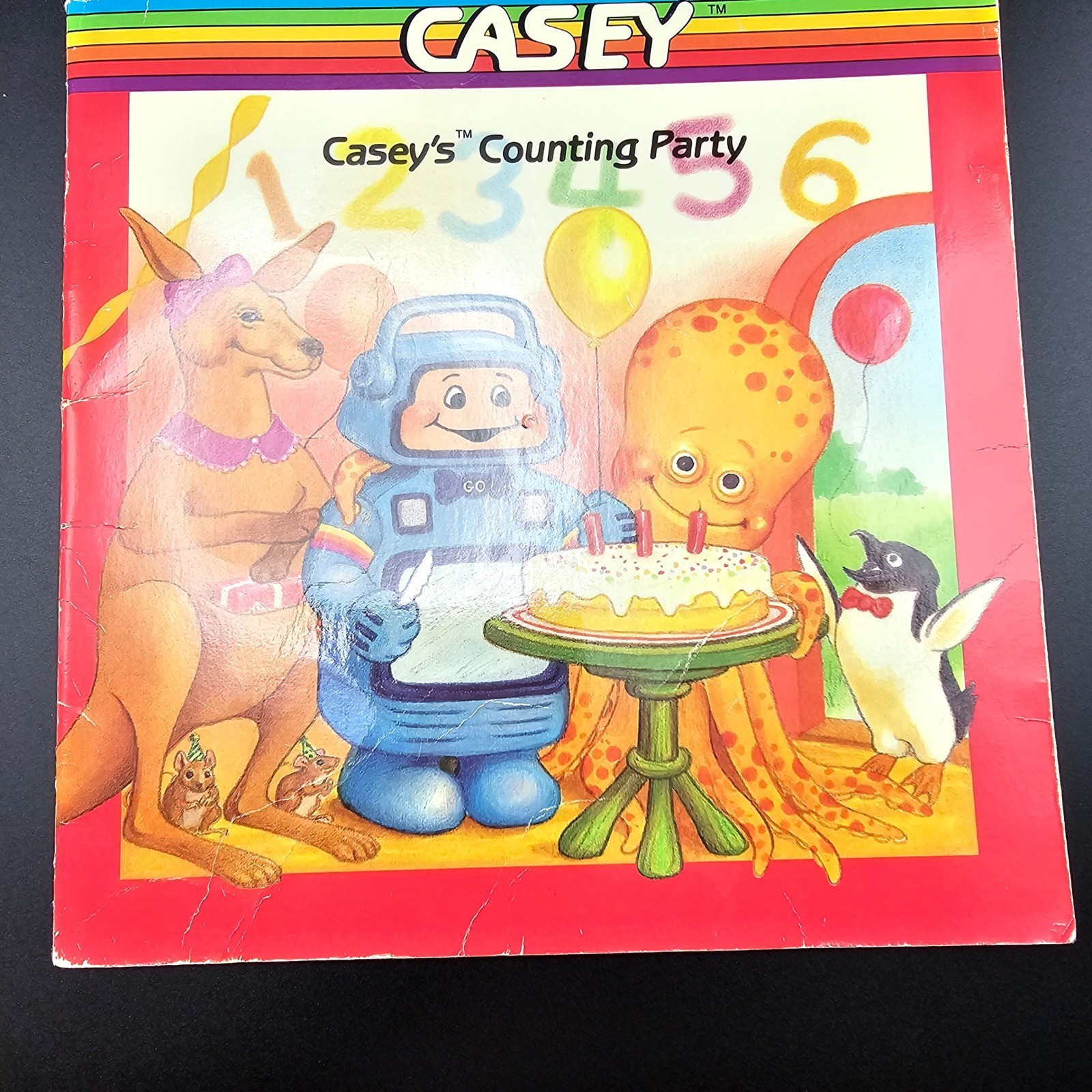 Playskool Casey Robot Childrens Early Learning Books Lot 3 Counting Color Friend