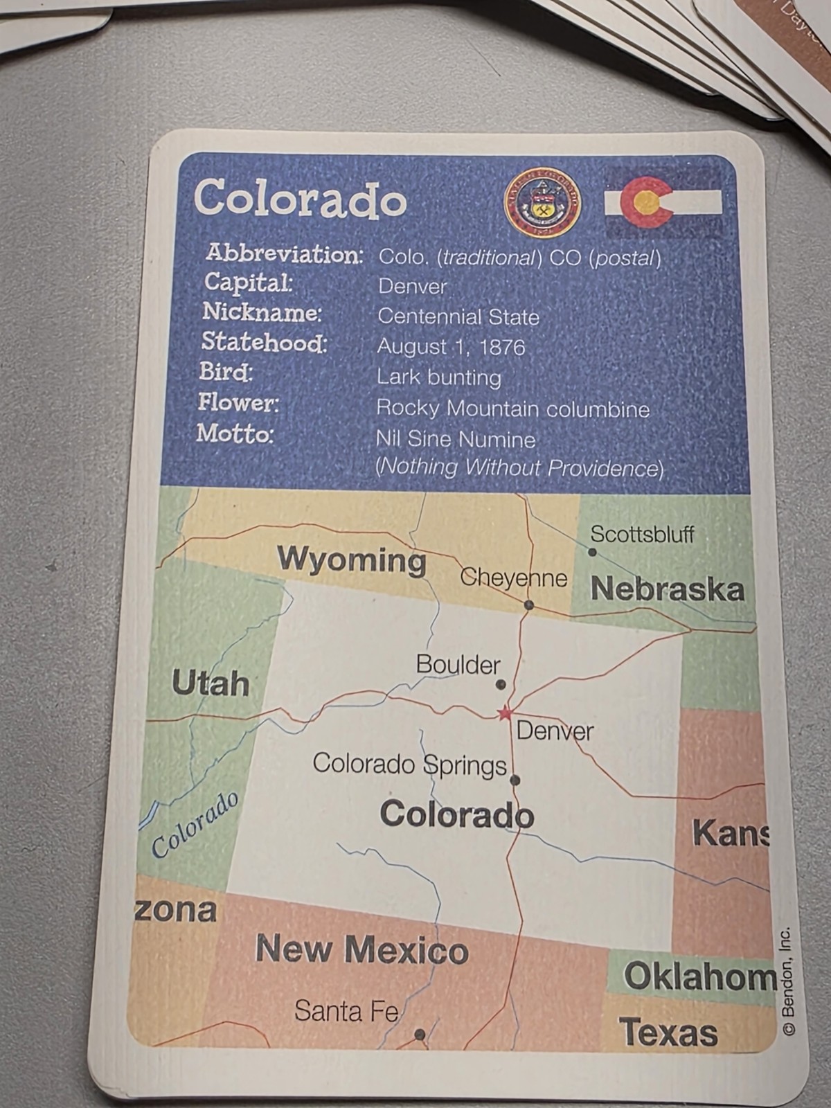 United States Our World Flash Cards 36 Set Educational Learning Kids Ages 5+ Ben
