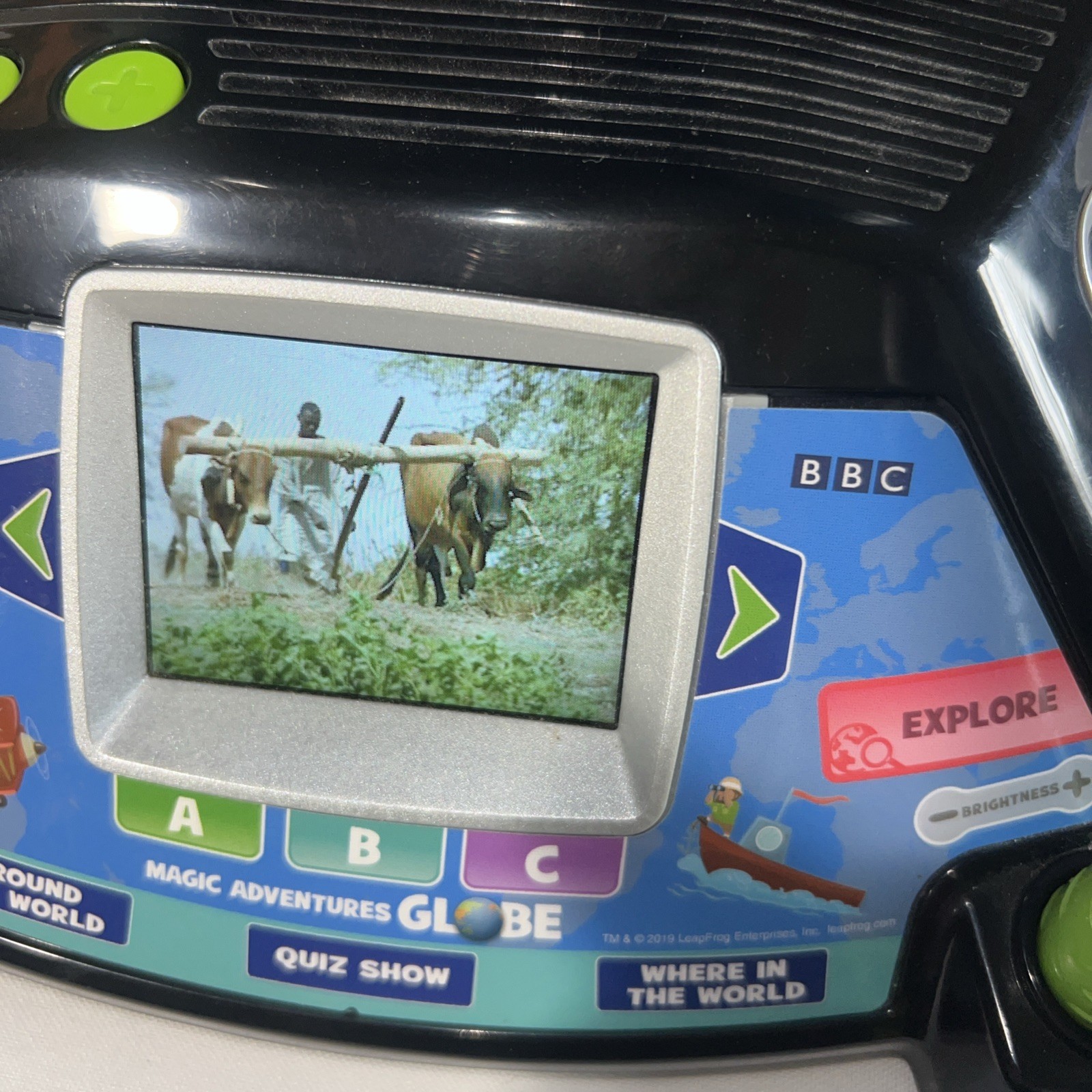 LeapFrog Magic Adventures Globe 2.8″ Video Screen BBC Videos Interactive Games