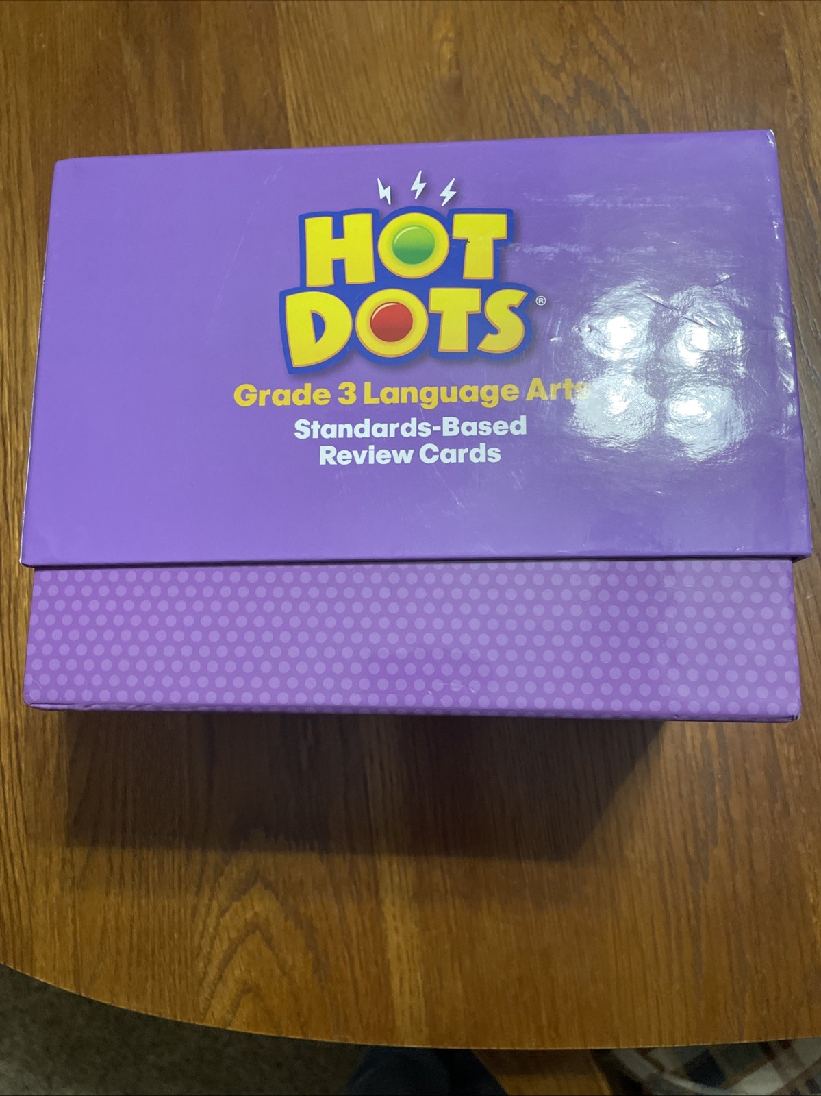 Hot Dots Standards Based Review Cards 3rd Grade Language Arts Box Set