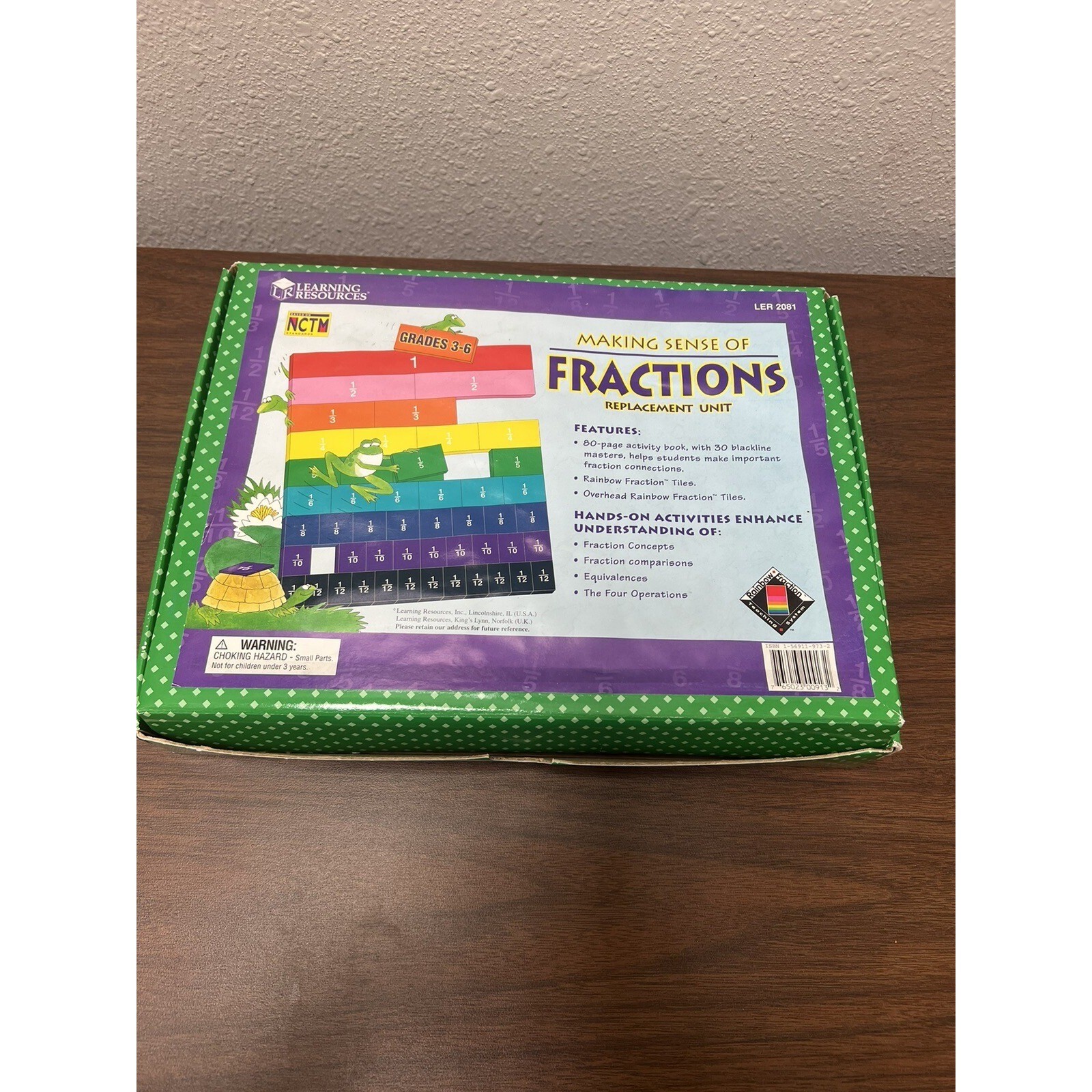 Learning Resources: Making Sense of FRACTIONS Replacement Unit- Grades 3-6 Extra