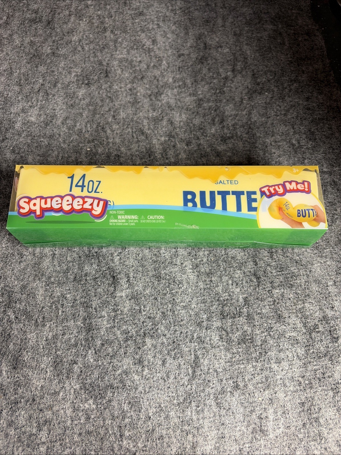 Giant 14 Oz Butter Sunny Days Squishy Squeeze Toy Fidget Stress Relief