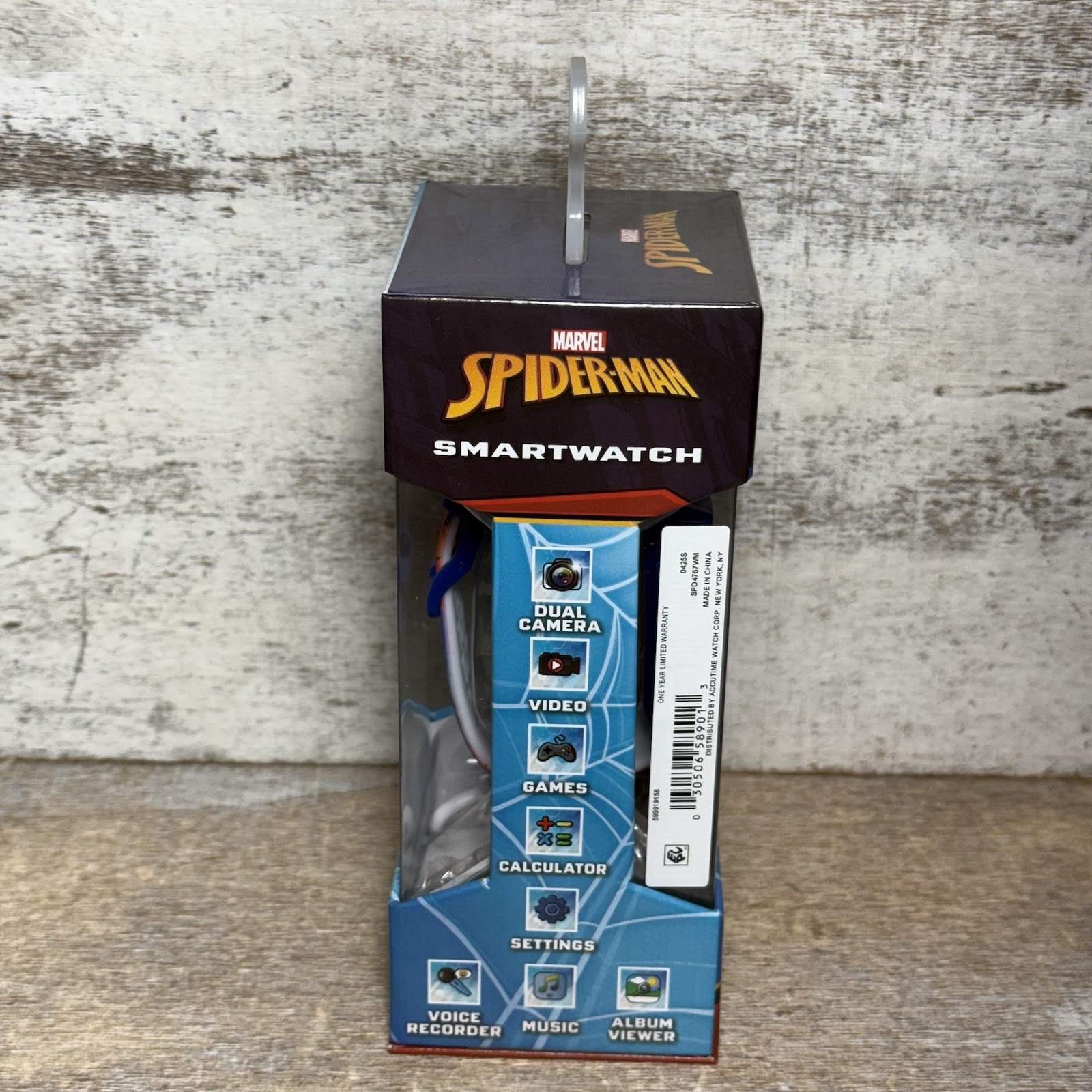 Marvel Spider-Man Smartwatch Touch Screen Interactive, 26 Games, Camera + MORE