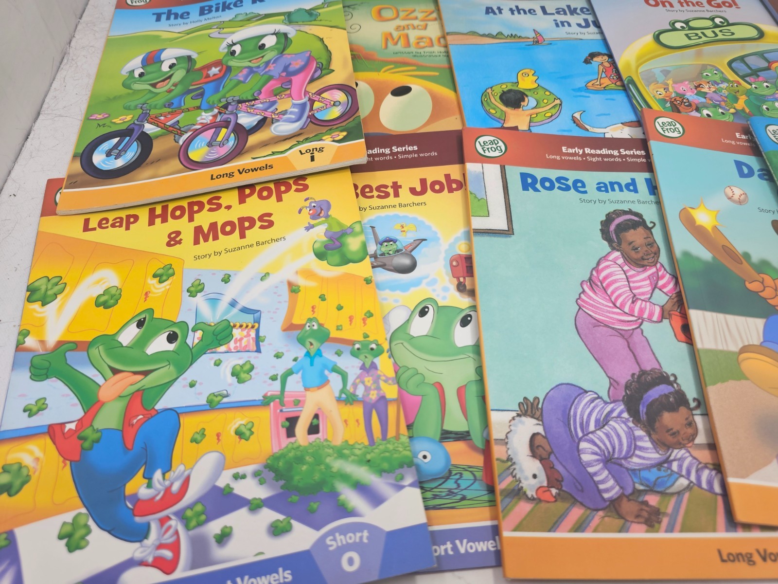 LeapFrog LeapStart Tag Early Reading Learn to Read Book Lot Disney Pixar 15