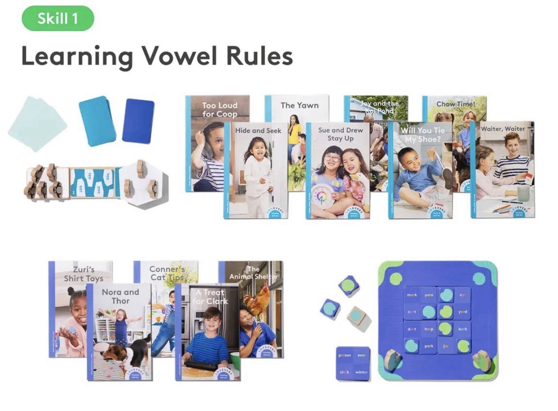 Lovevery Reading Skill Set Part 3 Advanced Rules to Chapter Books, Ages 4-11