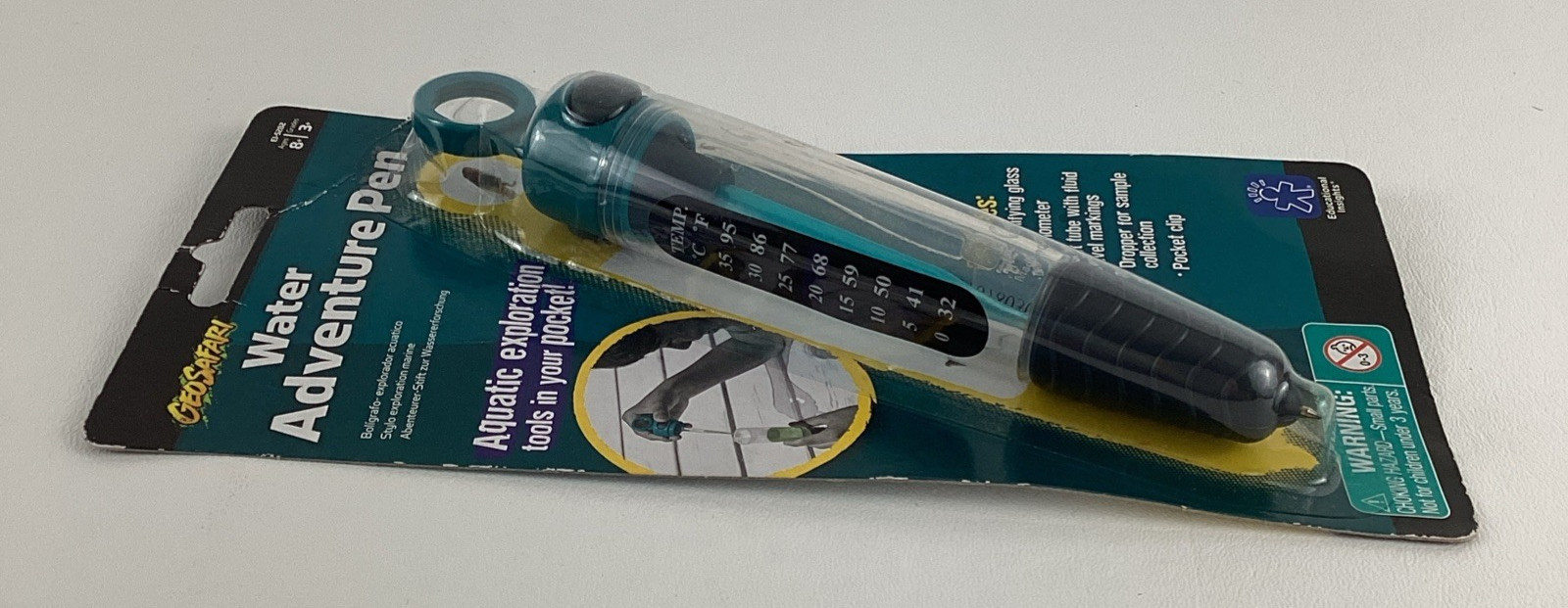 Geo Safari Water Adventure Pen Aquatic Exploration Pocket Tool Educational New