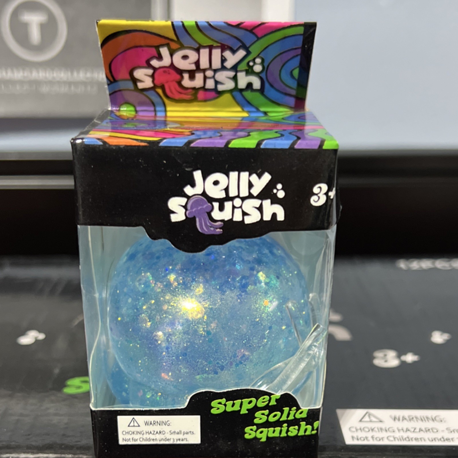 1 piece Jelly Squish Super Solid Squeeze Toy for Ages 3+ Years
