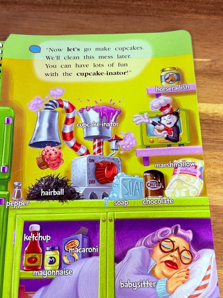 LeapFrog LeapPad Cat in the Hat 2nd Grade Reading Book Cartridge Dr Seuss