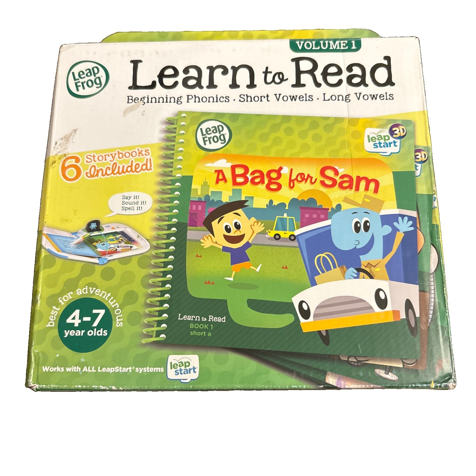 Late Frog Leap Start 3-D Learn To Read Volume One Beginning Phonics