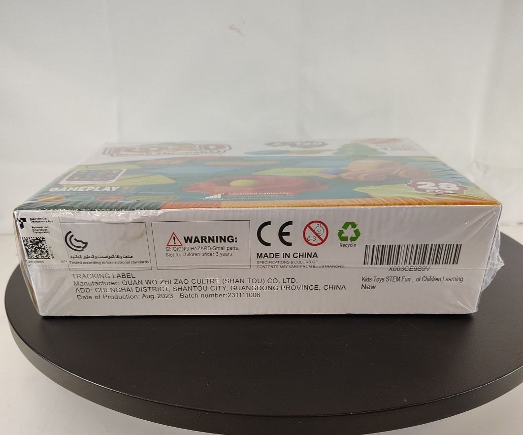 Kids Toys STEM Board Games – Smart Logical Road Builder Brain Teasers Puzzles