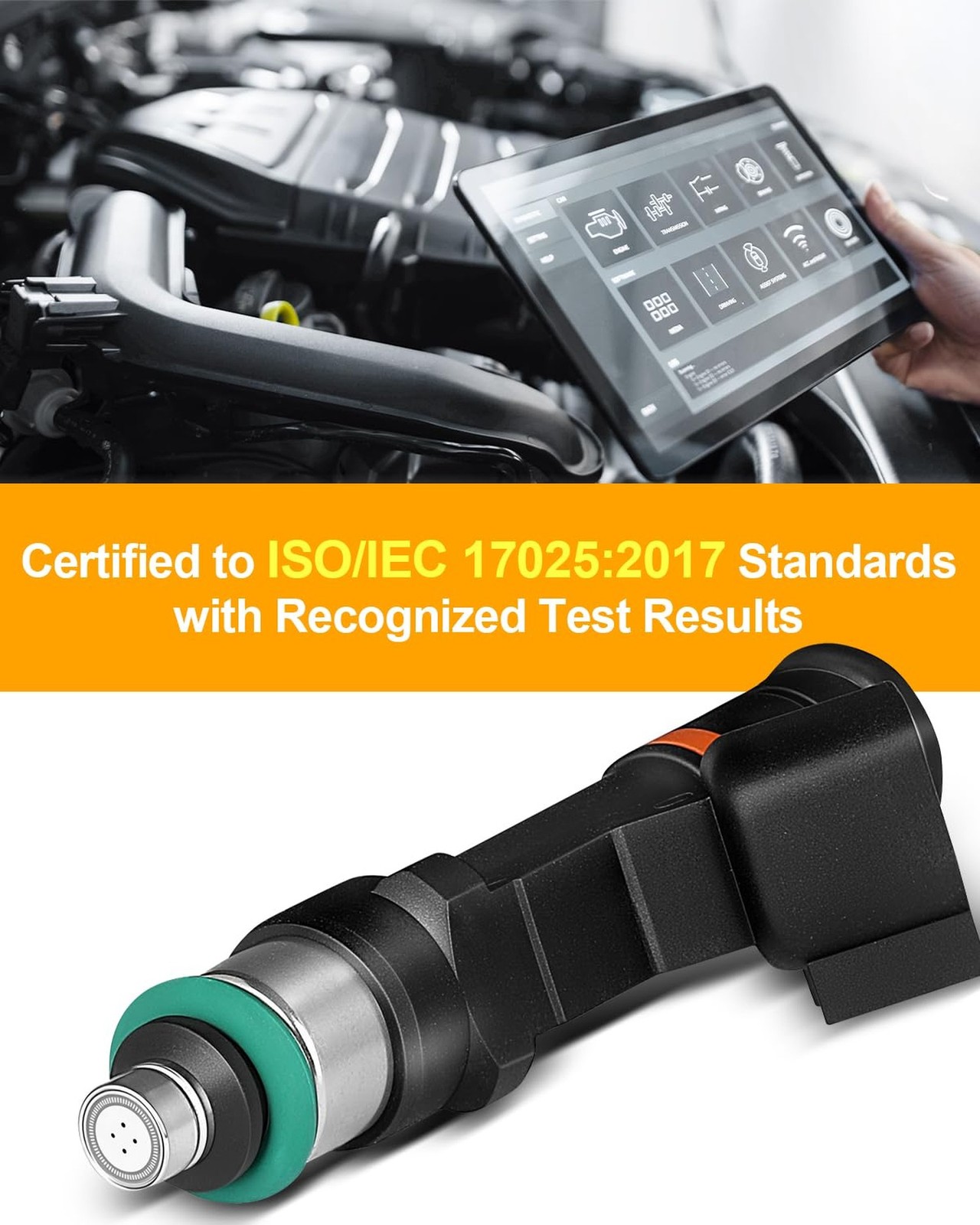 0280158179 2.0L L4 Fuel Injectors Fit For:-Ford Fusion 2013-2017, Transit Con…