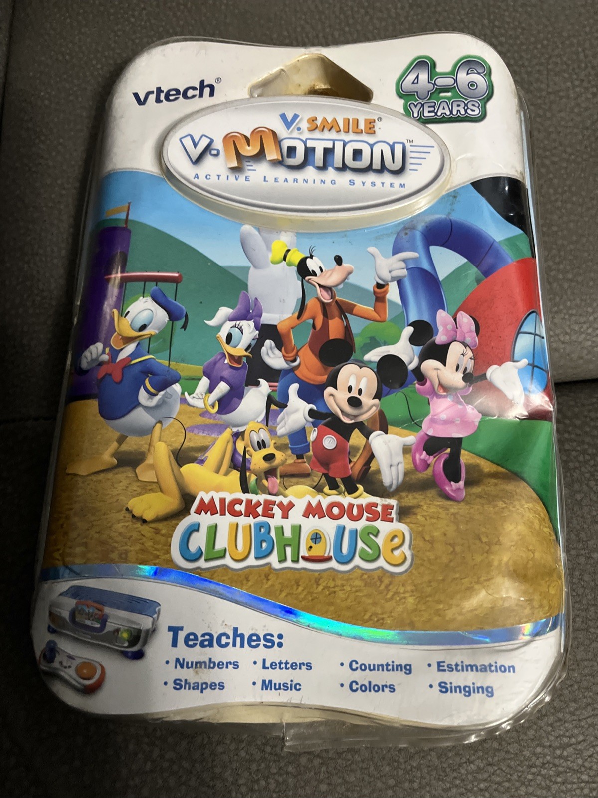VTech V.Smile Motion Disney Mickey Mouse Clubhouse Game Cartridge SEALED *READ*