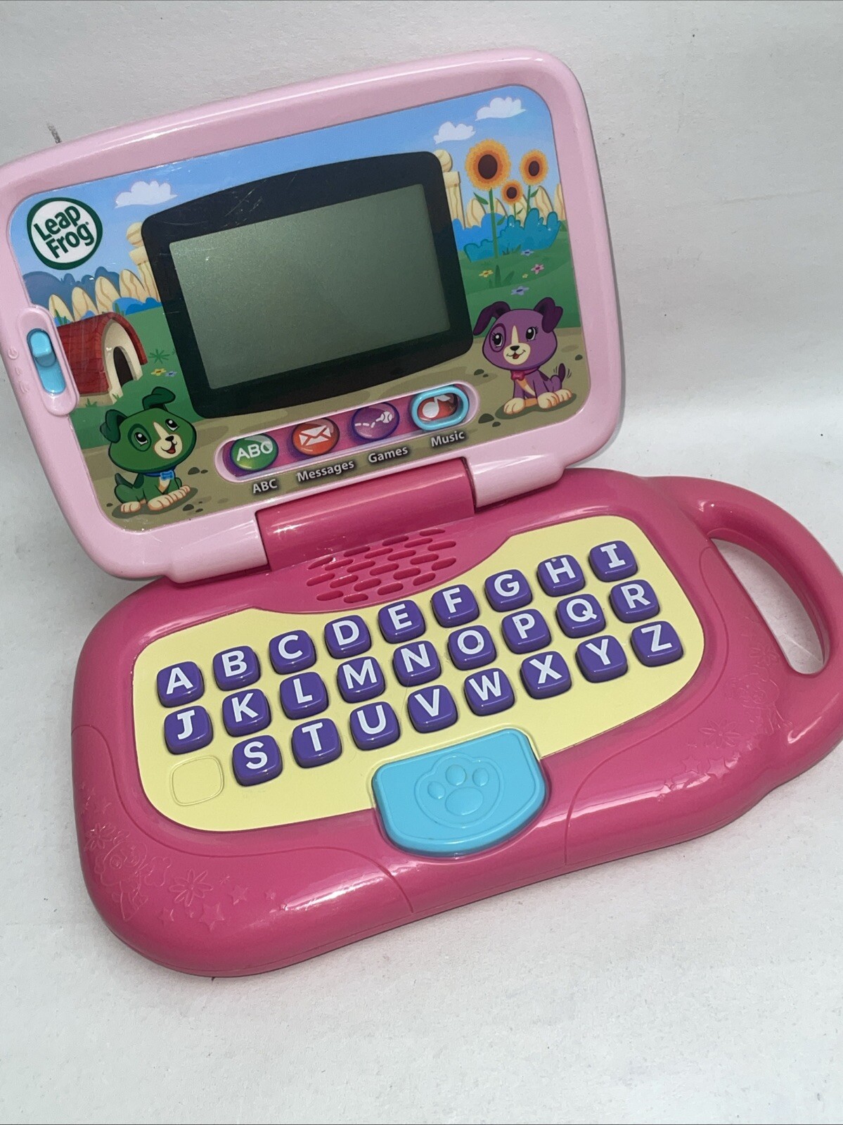 Leap Frog My Own Leaptop ~~ Learning Laptop For Kids PINK~~ Works GREAT!