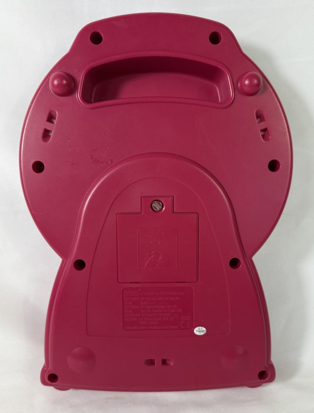 Vintage 1999 WORKING VTech Bubble Gum Phonics Fun Learning Toy Spelling Music