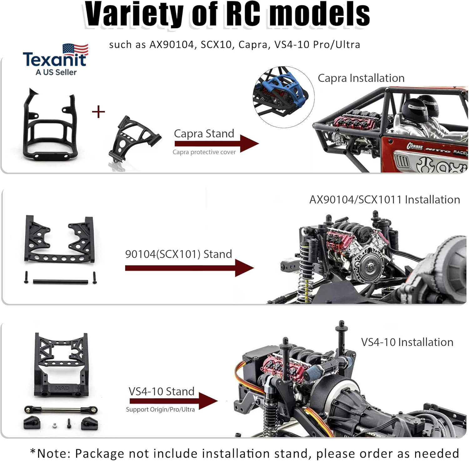 MAD Cison Mini V8 Engine Kit That Runs – Small Engine Building Kit for Adults, S
