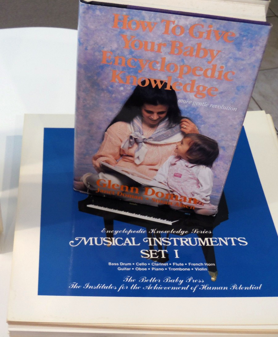 How To Teach Your Baby MATH READING KNOWLEDGE PHYSICALLY Glenn Doman Books Cards