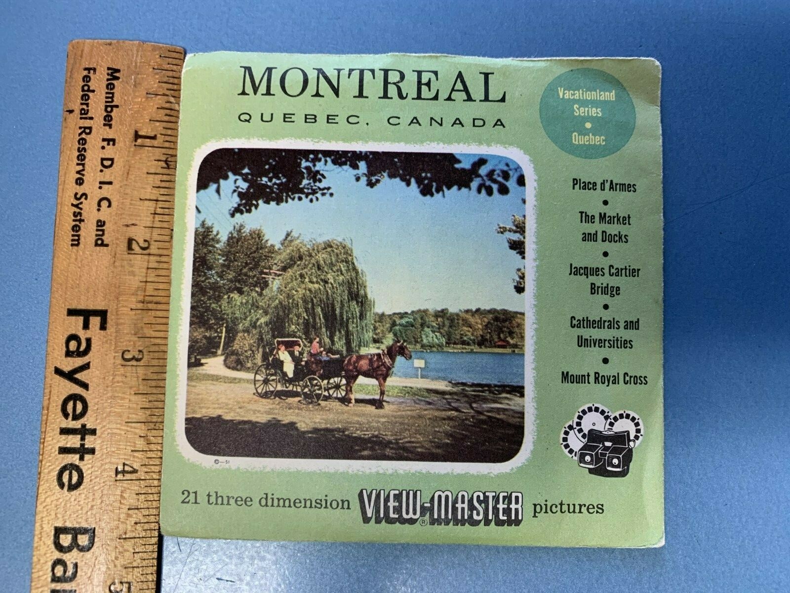 Vintage View-Master Reels Packets Geographical, Historic & Entertainment Topics
