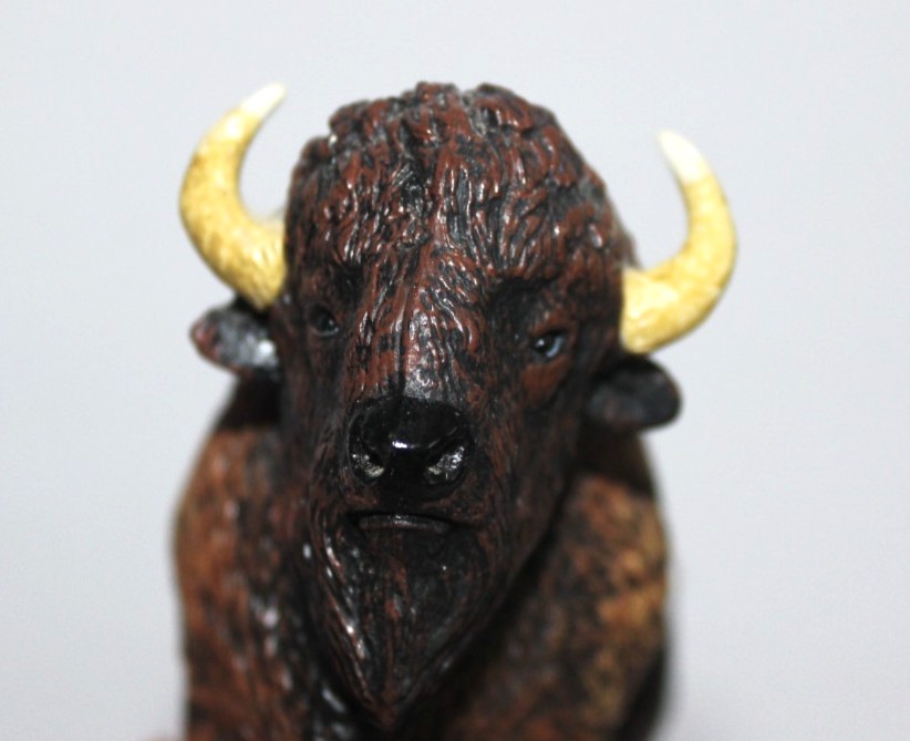 New American Buffalo Animal Figure #50119 Papo 2010 NWT