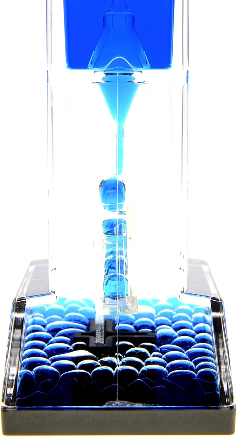 Liquid Motion Bubbler Sensory Toy Relaxing Desk Top Water Game Kids Adult