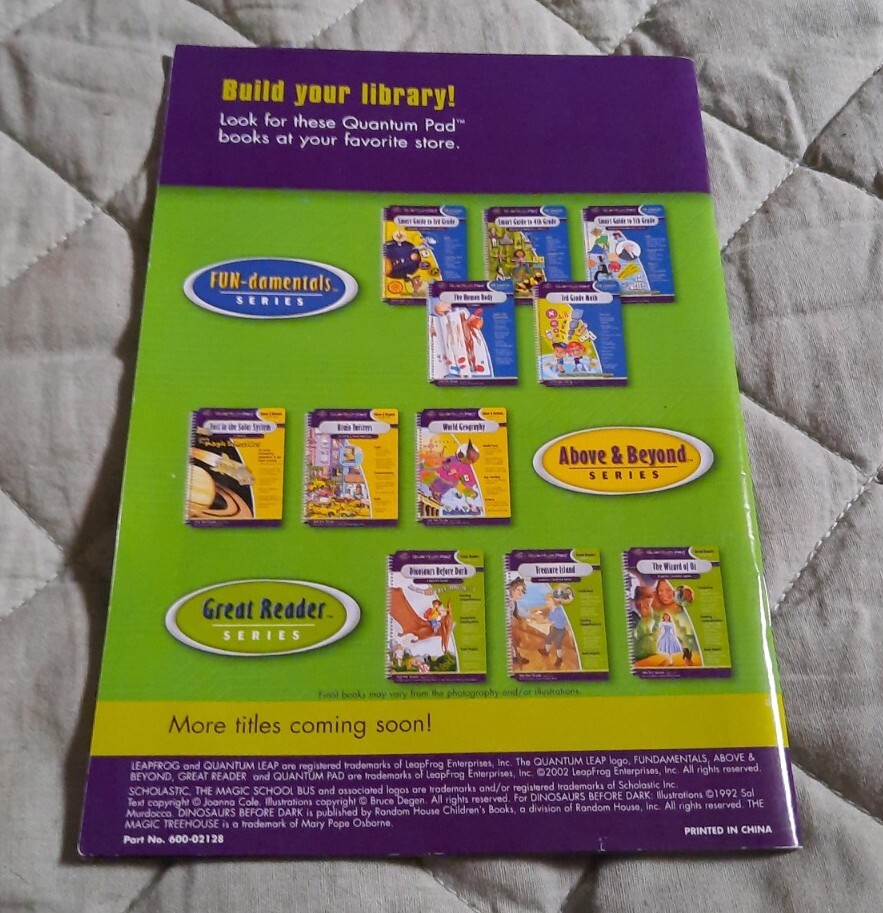 Quantum Leap Quantum Pad 3rd Grade Science Ages 8 And Up Fun-damentals Series