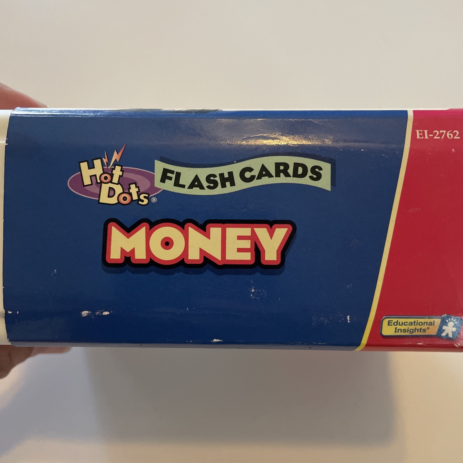 Hot Dots Flash Cards & Power Pen. Learn Money. Age 6+, Grades 1+. Vintage.
