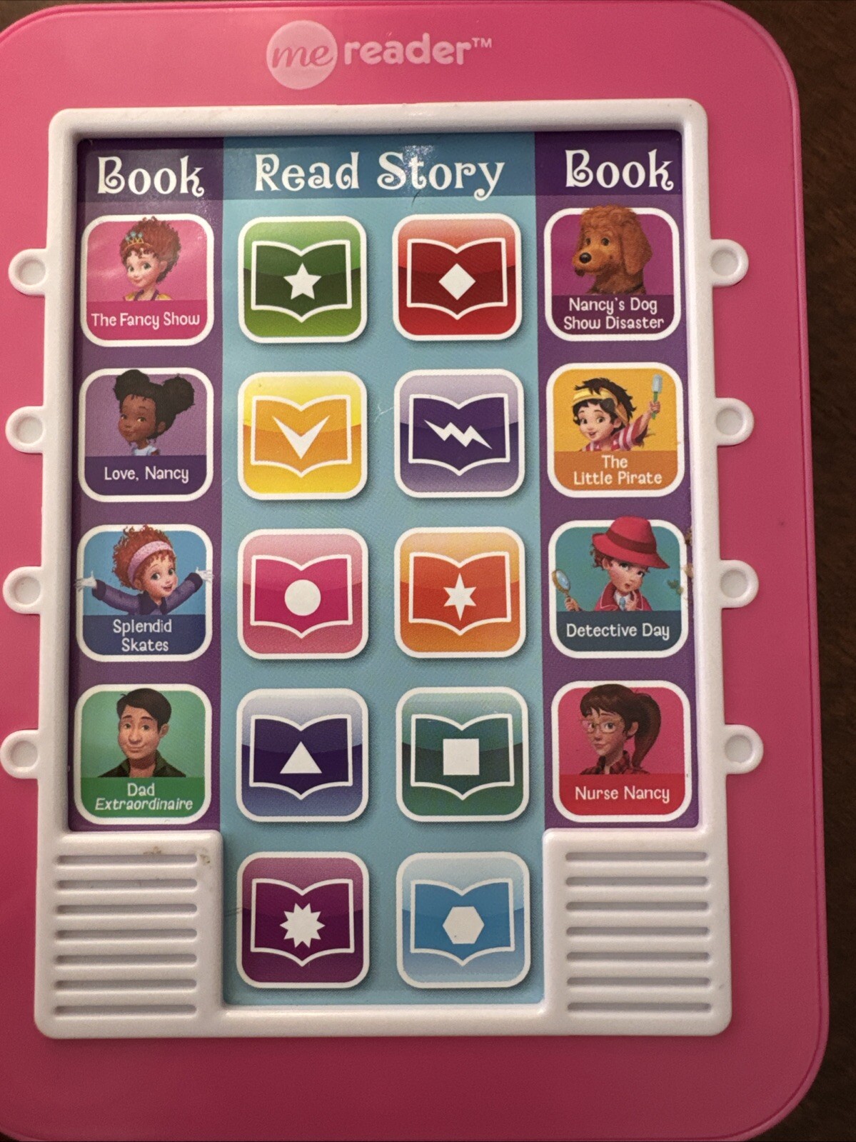 Storybook Fancy Nancy Me Reader Replacement Pink Read Aloud Electronic