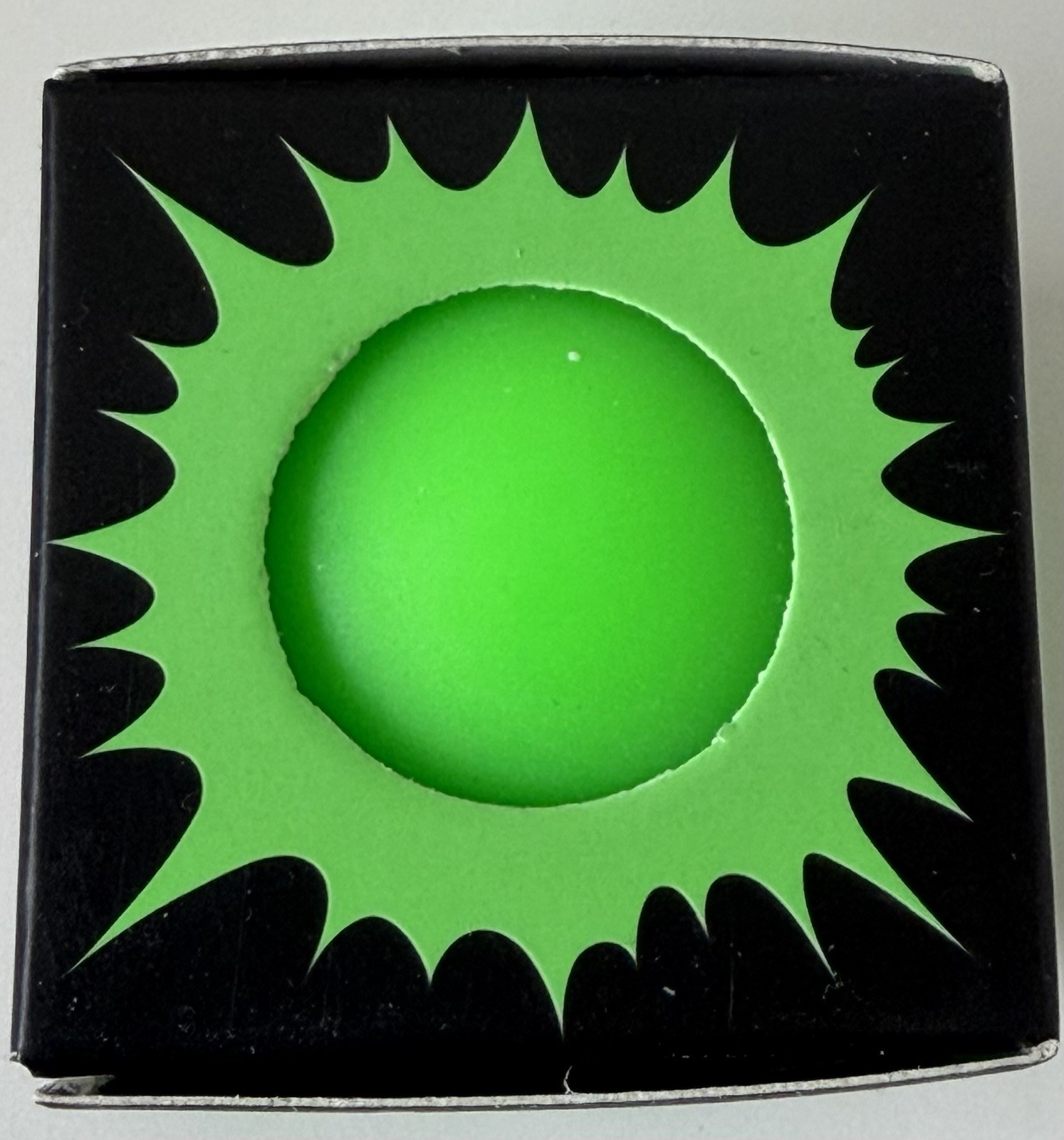 Schylling Glow in the Dark Mini NeeDoh Squeeze Ball Green 🟢 Sensory Toy 3+