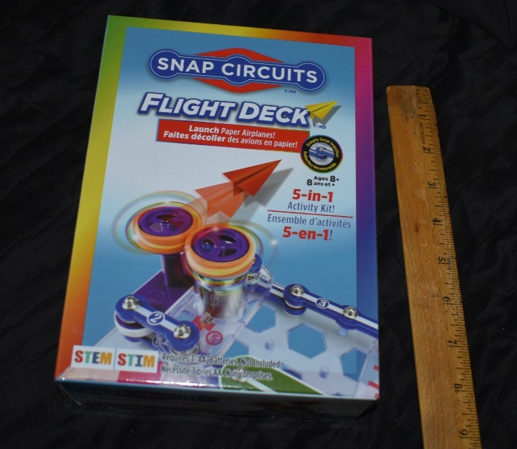 Snap Circuits Flight Deck ~ 5-in-1 Activity Kit ~ Free Shipping ~ Ages 8 and Up!