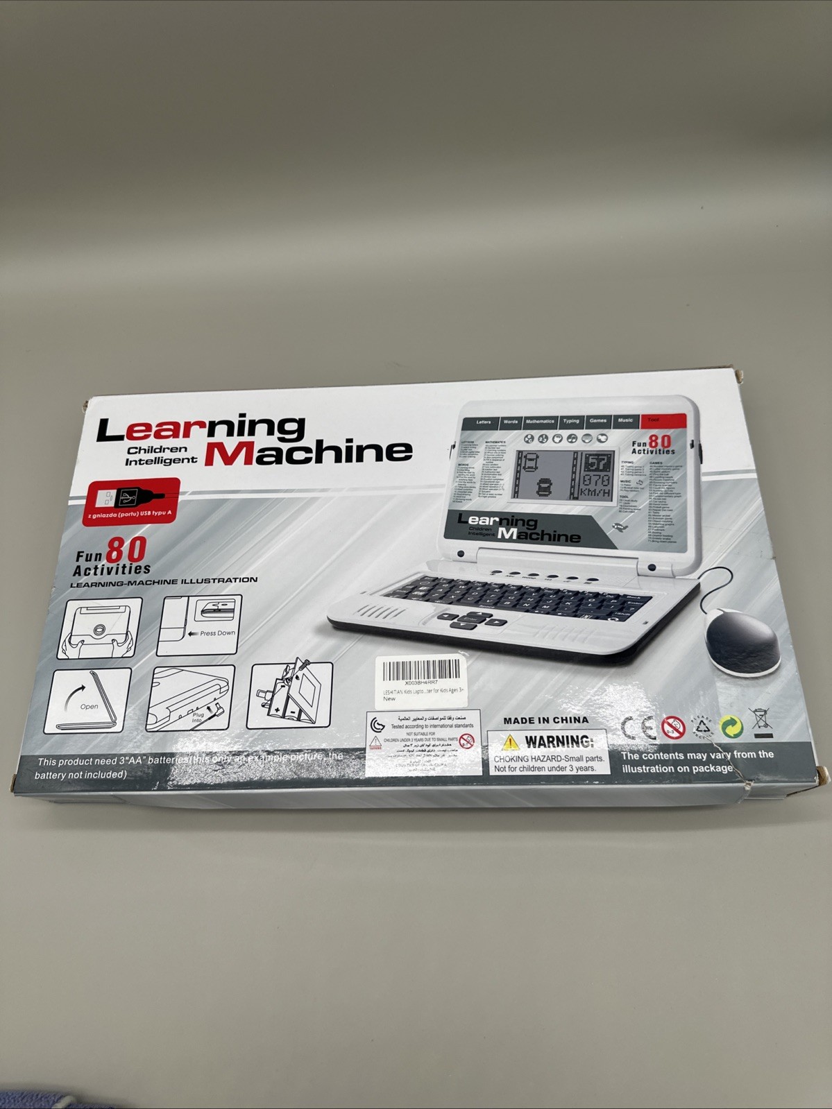 Learning Machine 80 Fun Activities Children’s Intelligent Letters Words Games
