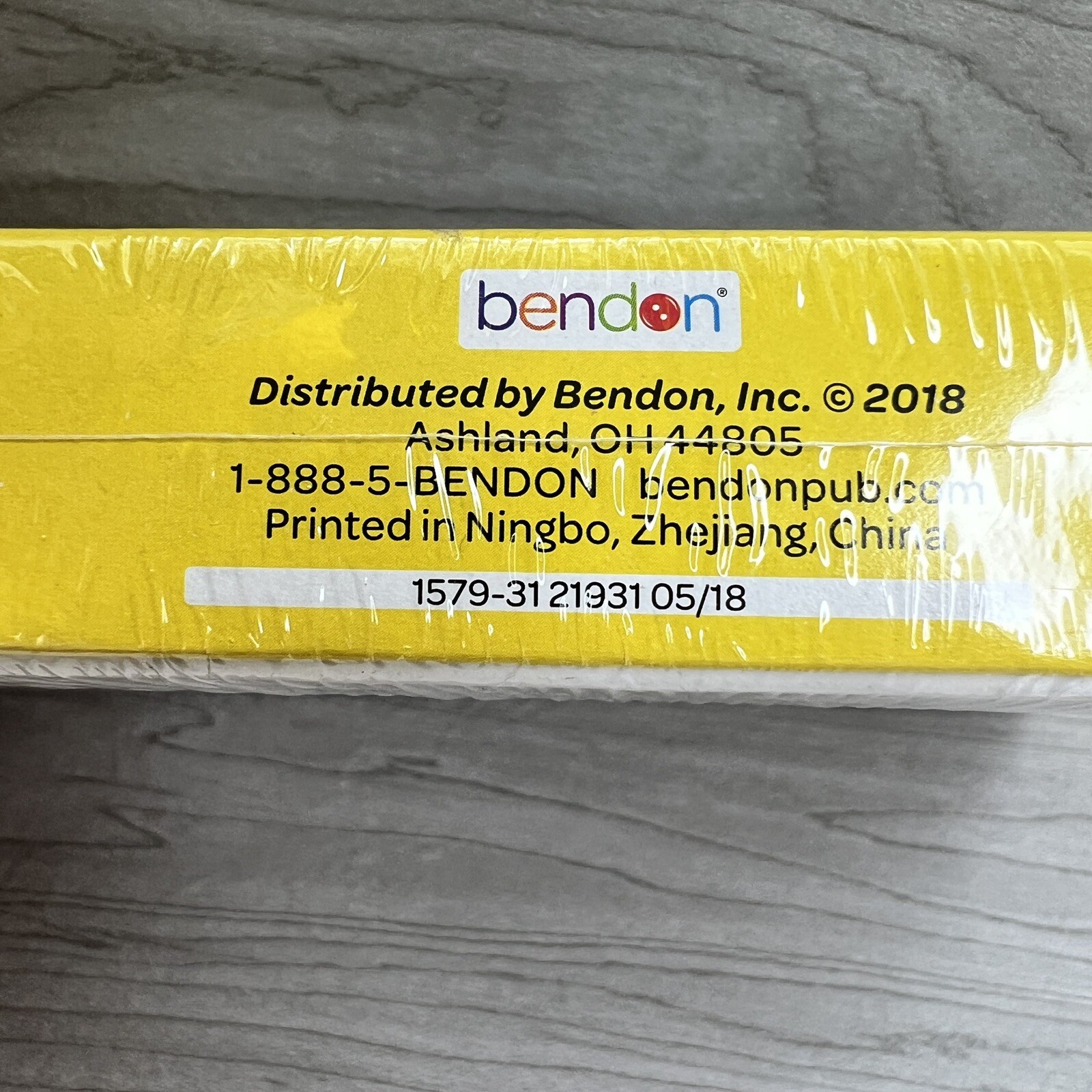 Bendon United States BINGO Play ‘N’ Learn Geography Education Homeschooling Map