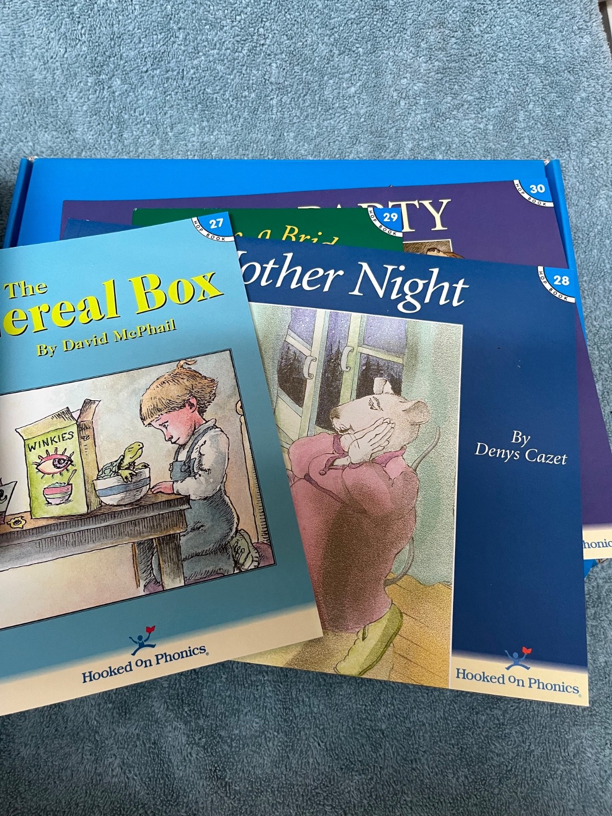 Hooked On Phonics Learn To Read Levels 1-5 Kit Vintage