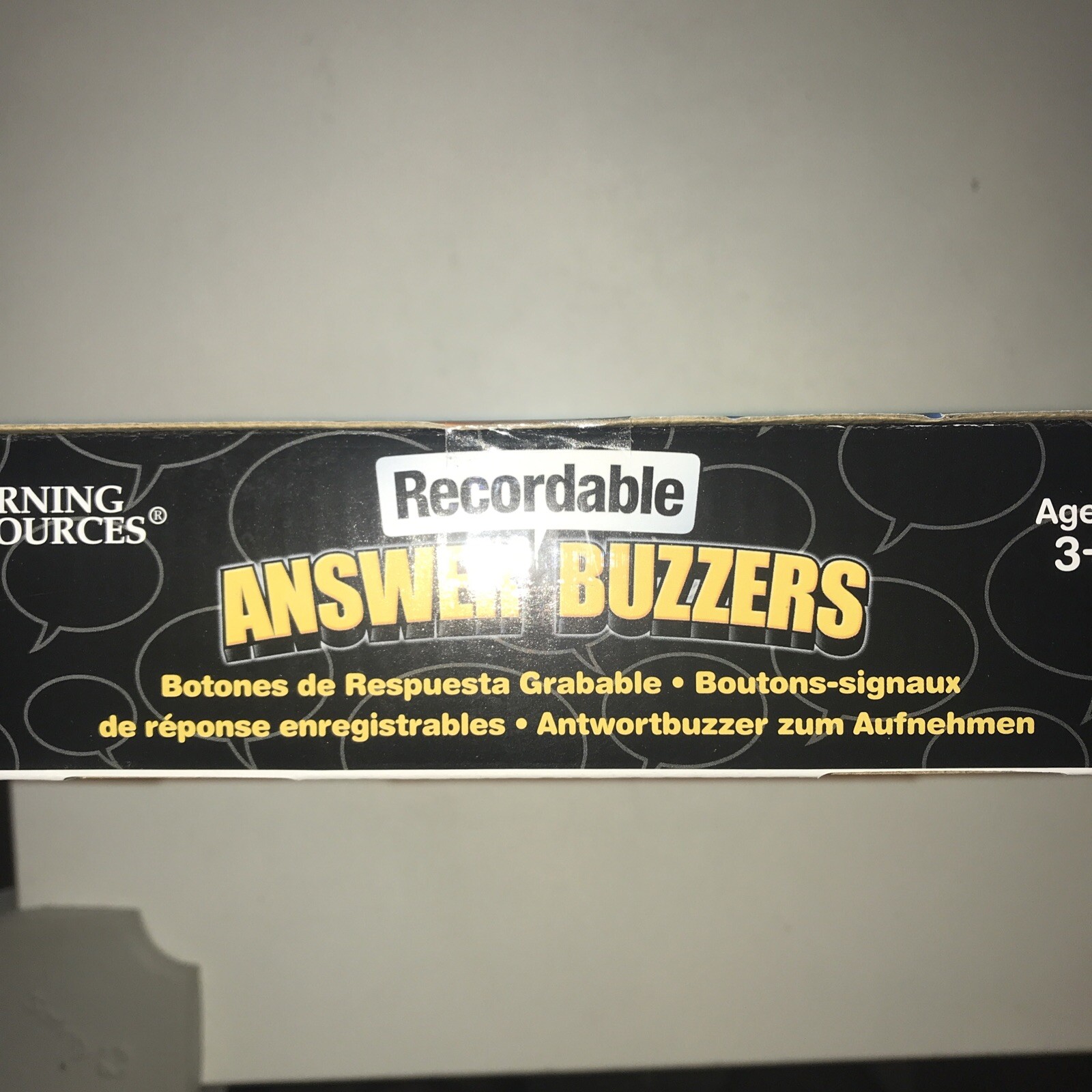 4 Boxes New Learning Resources Recordable Answer Buzzers (16) Subject: Learning