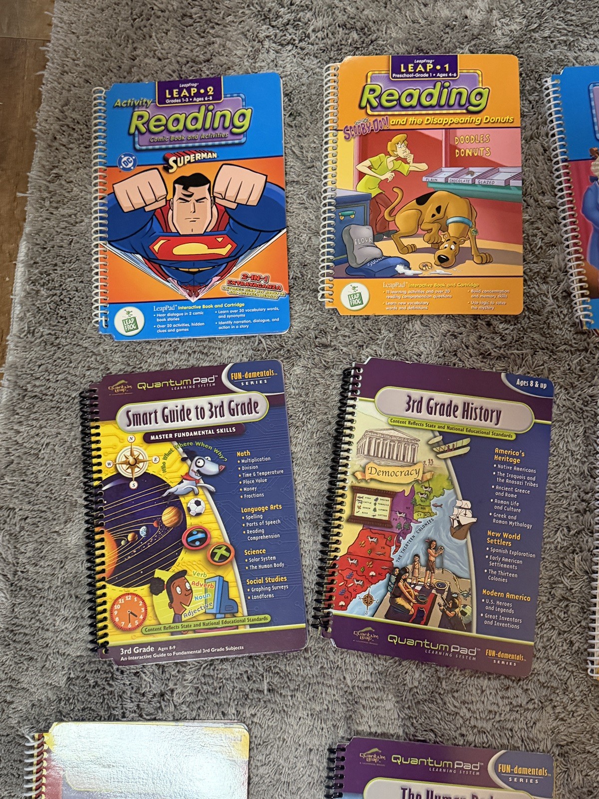 LeapFrog LeapPad Original Learning System Educational Reader Untested READ DESC