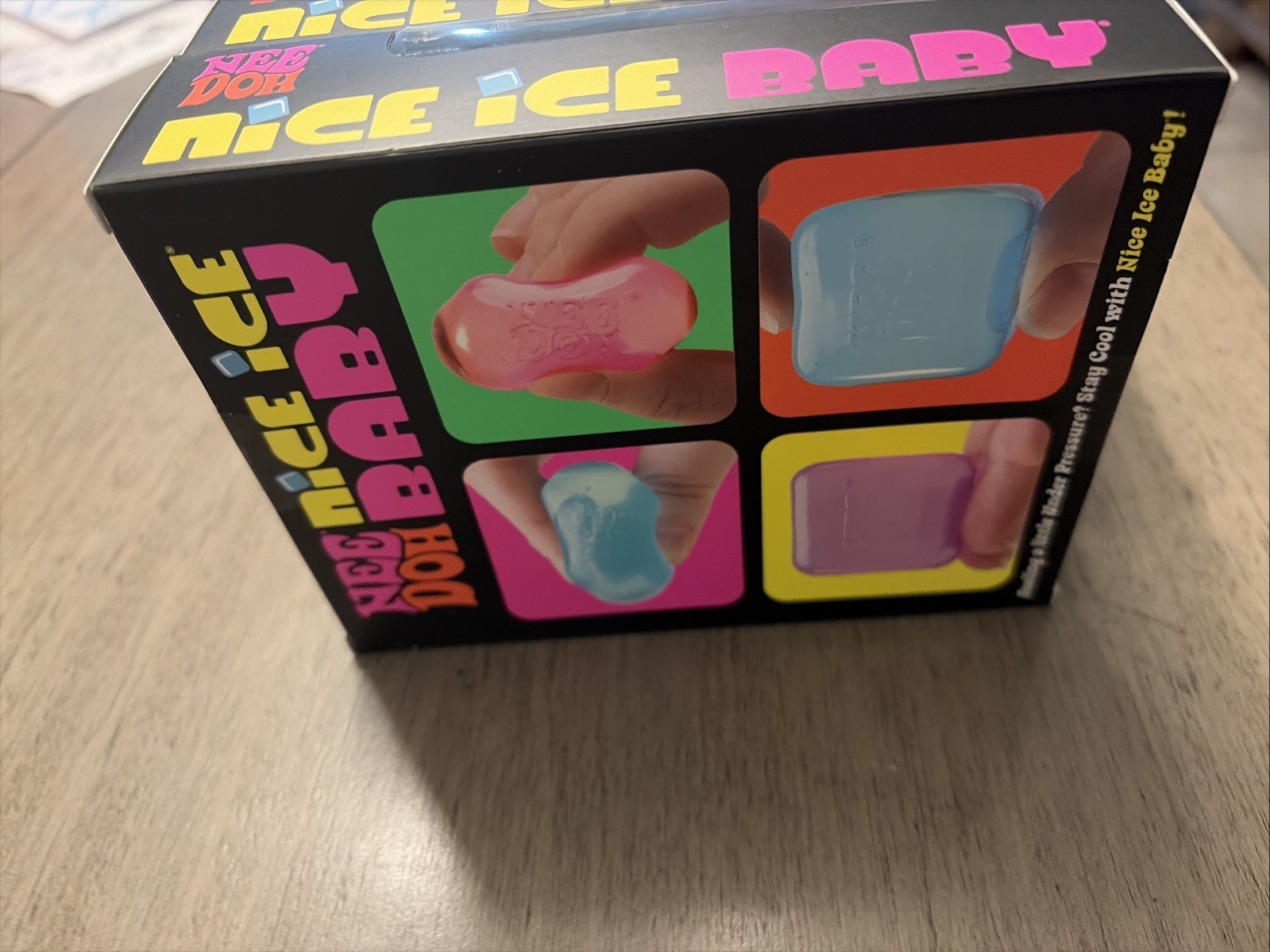 NeeDoh Nice Ice Baby 4 pack, Set of Four Nee Doh Mini Nice Cube Lot Of 4